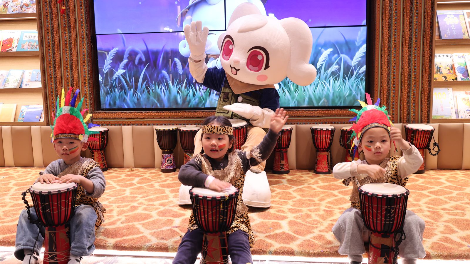 卡通尼儿童成长学院活动现场 2